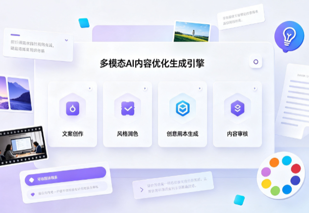 青云谱区AI智能内容优化创新 多模态生成技术丰富数字内容创作生态