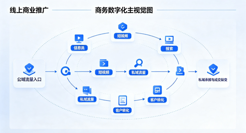 青云谱区线上商业推广怎么做？全域流量闭环搭建与低成本转化实战指南